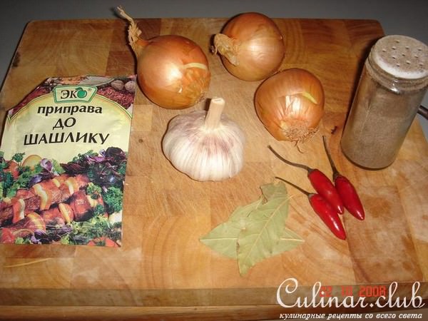 Мясо маринованное на гриле, или псевдошашлык