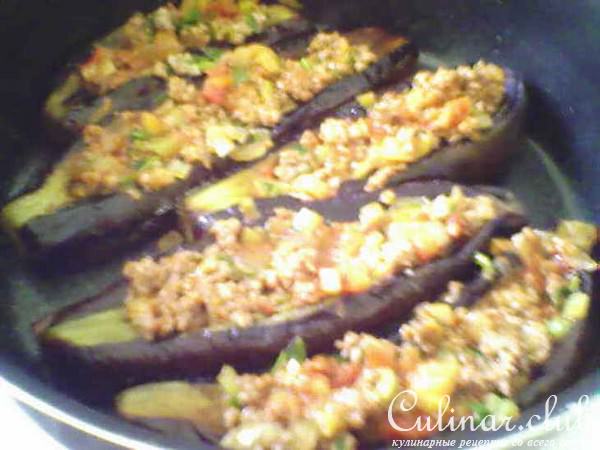 карны ярык(баклажаны с начинкой)