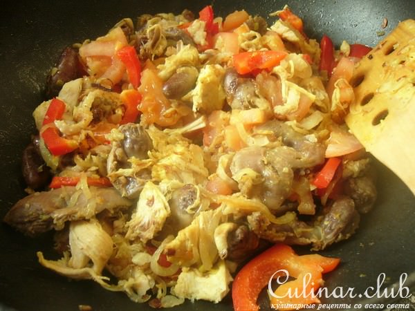 Очередная ПАЭЛЬЯ (с потрошками)