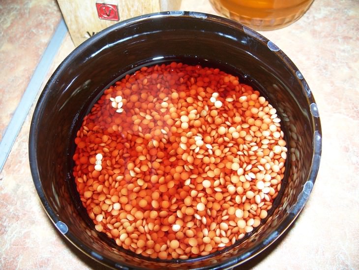 Чечевица по-эльзасски