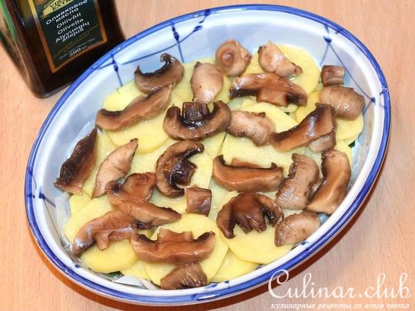 Картошка с грибами по-апулийски