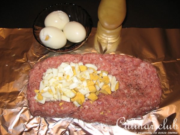 Мясной рулет