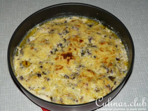 Куриные грудки с базиликом и чесноком
