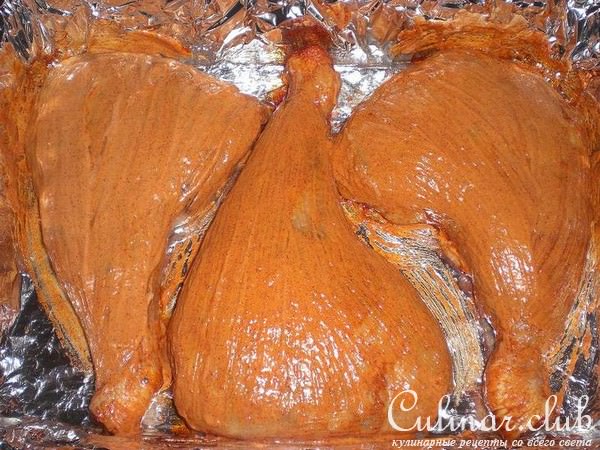 Фаршированные окорочка.