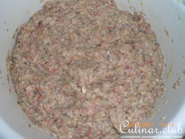 Запеканка из фарша с Rosenkohl (брюссельской капустой)