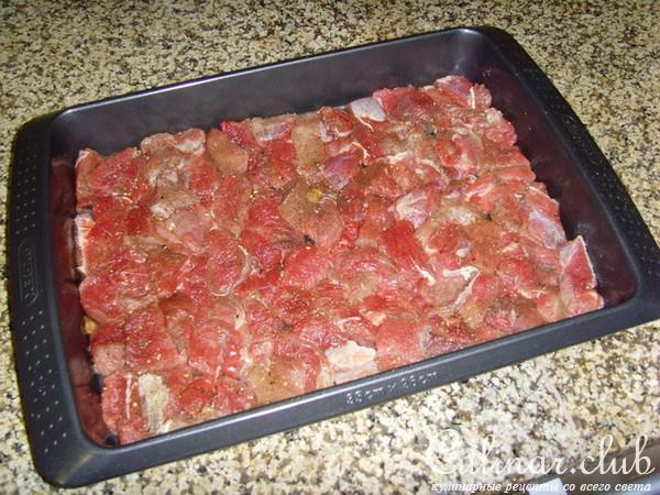 Мясо по-французски