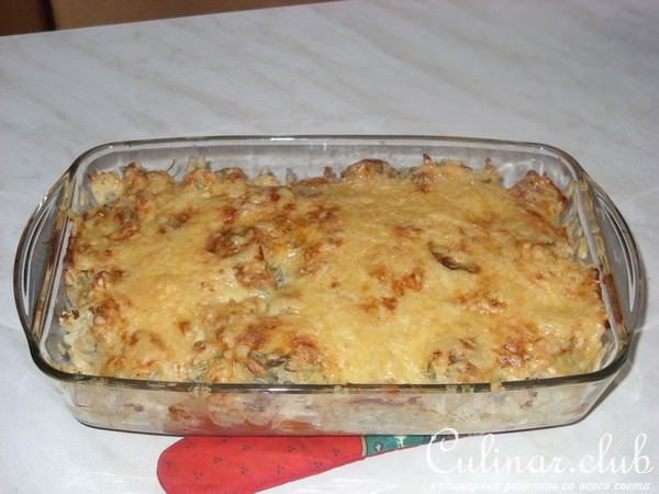 Цветная капуста, запеченная с сыром