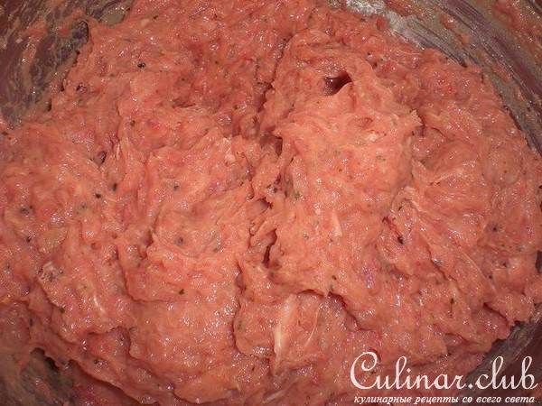 Свиные котлеты с киви.