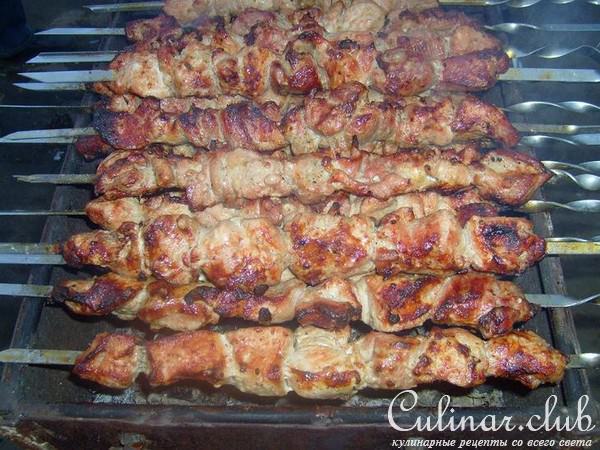 Вкусные шашлыки.