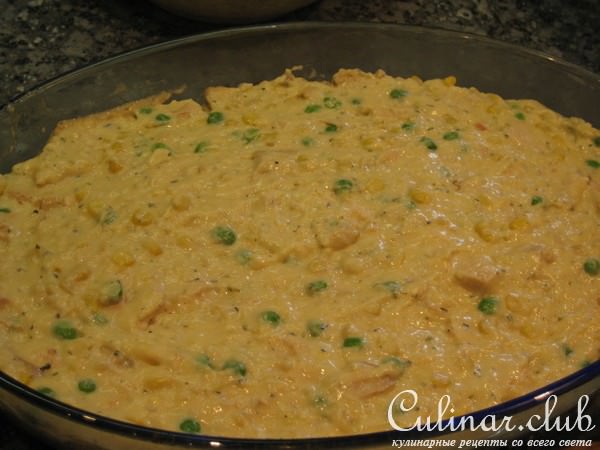 Пирог Пастуший с курицей