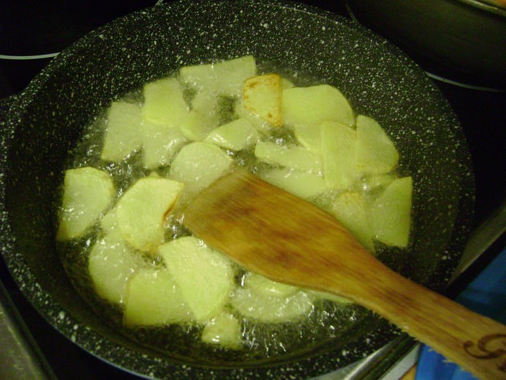 Свинина с овощами по-маньчжурски.