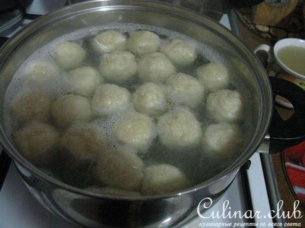 Творожные ленивые вареники с мясными шкварками