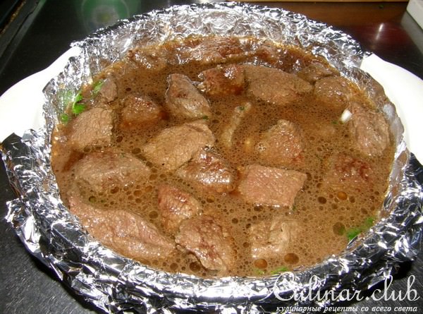 МЯСО кусочками