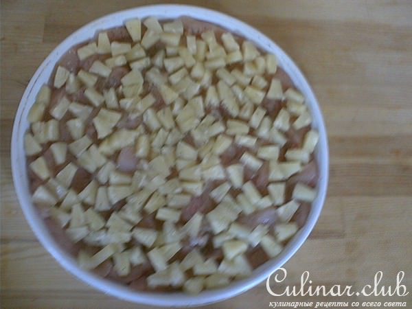 И опять курица с ананасами