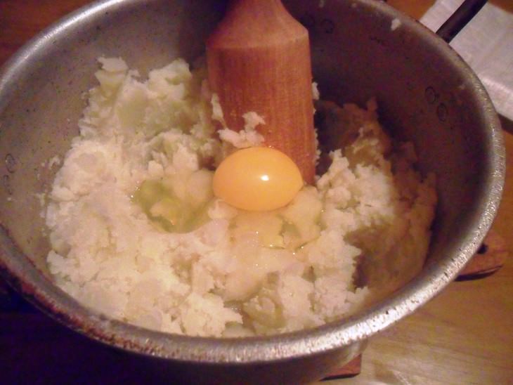 Картофельные зразы с куриным мясом