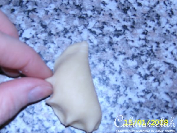 Вареники с картошкой "Солнышки"