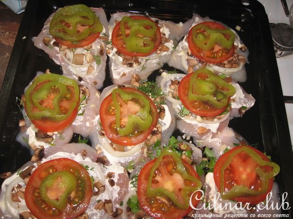 Мое мясо *по-французки* из куриного филе (вариант)