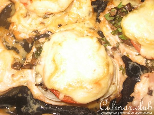 Мое мясо *по-французки* из куриного филе (вариант)