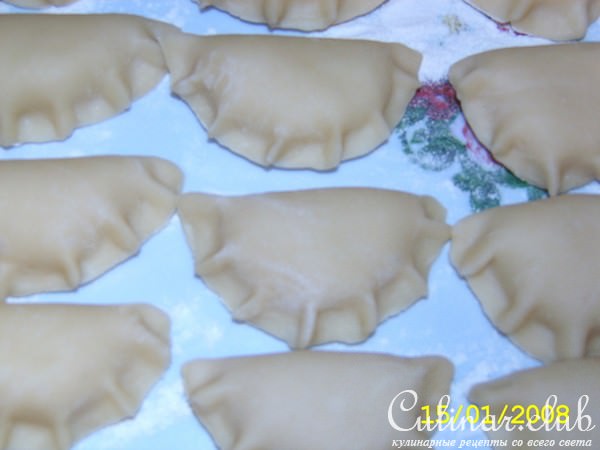Вареники с картошкой "Солнышки"