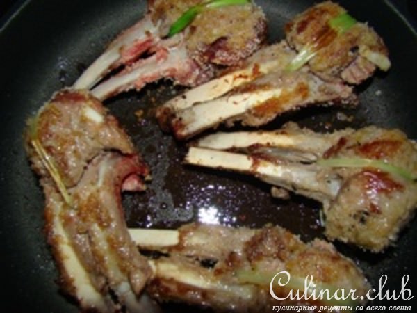 Фашированная баранья корейка