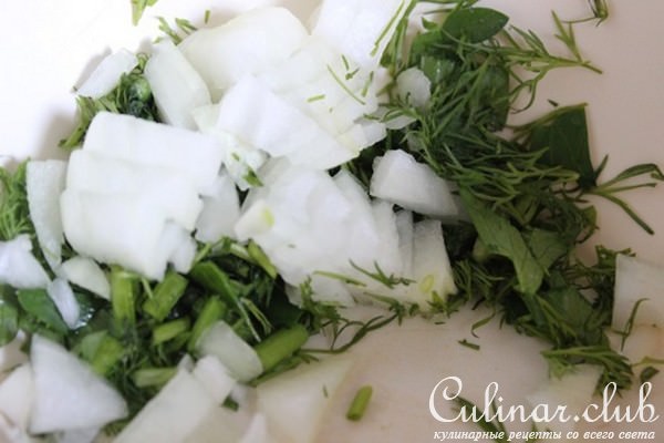 Печеный картофель с селедочным соусом