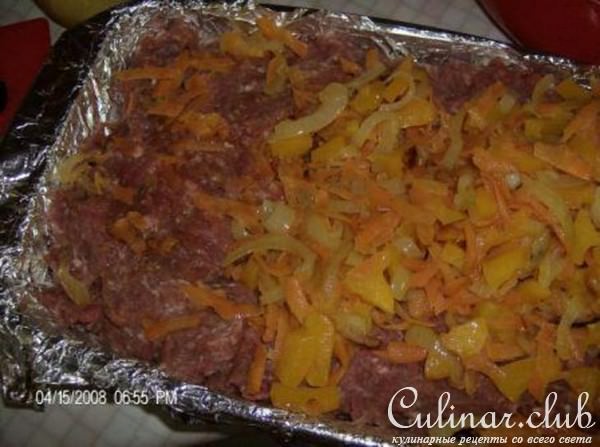 Картофельная запеканка с мясом (вариант)
