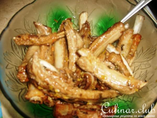 лимонные ребрышки
