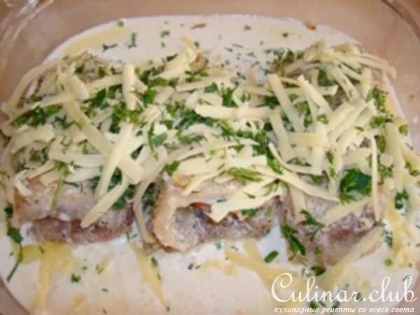 Рыбные рулетики с креветками