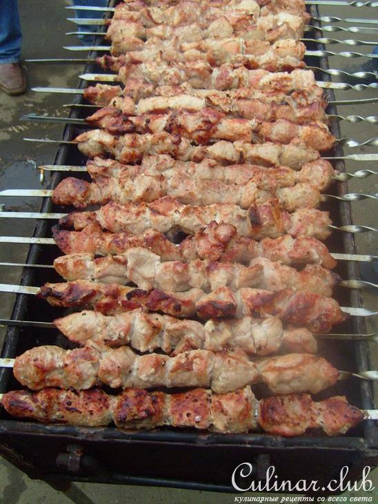Вкусные шашлыки.