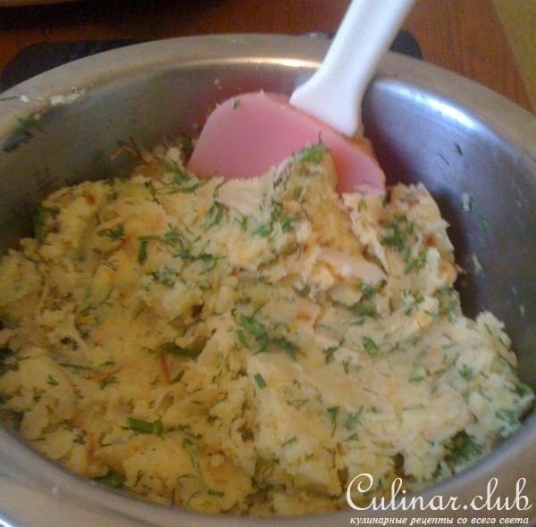 Вареники "донские" с квашеной капустой и картофелем