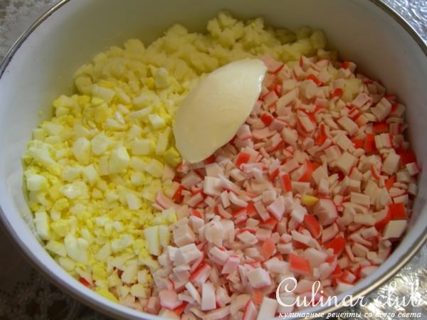 Равиоли с "КРАБОВОЙ" начинкой