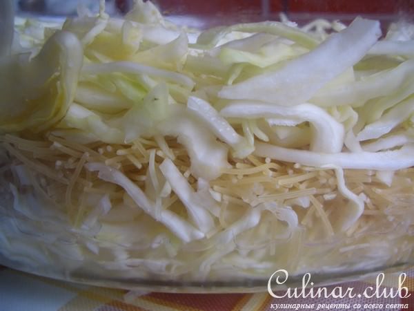 Запеканка капустно-макаронная