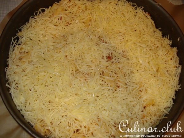Пирог из макарон