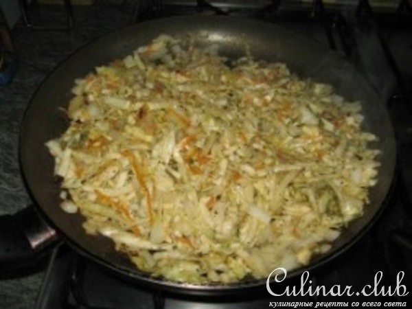 Вареники с капустой и картошкой