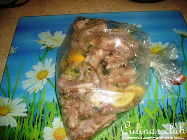 лимонные ребрышки