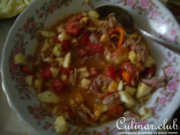 Кабачковые караблики на пару и в духовке с мясом от индюшачей шеи