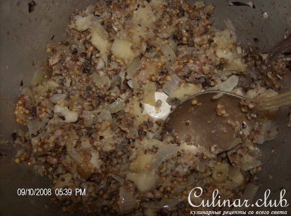 Окорок с яблоками и горчицей