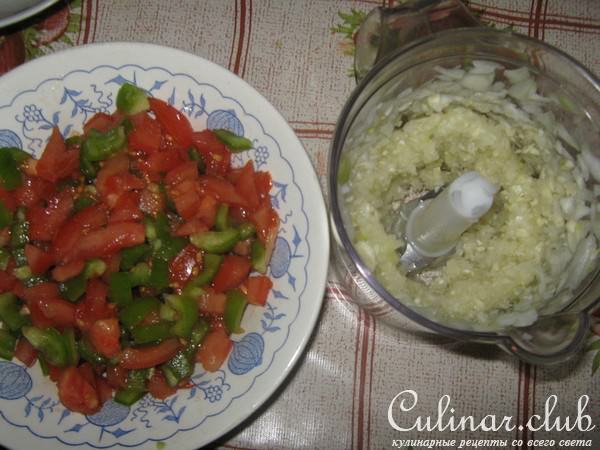 Курочка с овощами.
