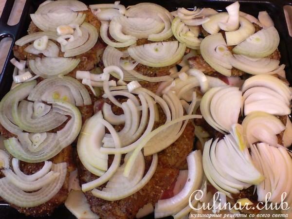 Мясо запеченое с картофелем