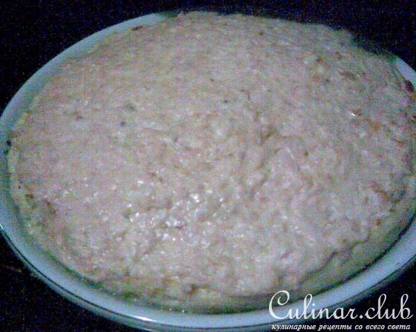 Картофельная запеканка с цветной капустой