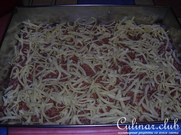Лазанья с мясом (вариант)