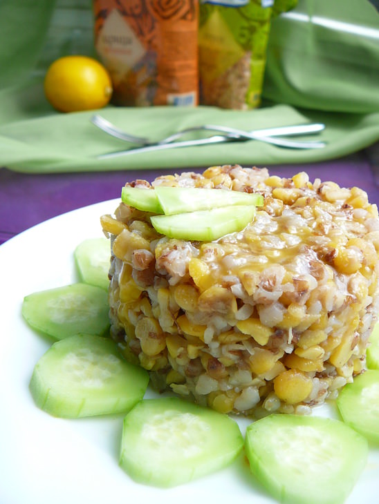 Гречневая каша с горохом (тихвинская, по Похлебкину)