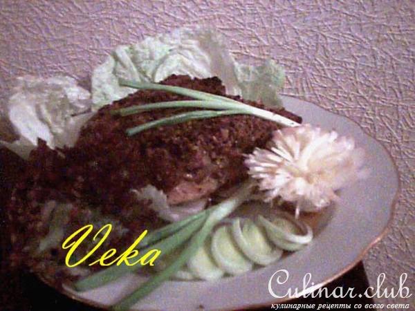 Свинина с орехами