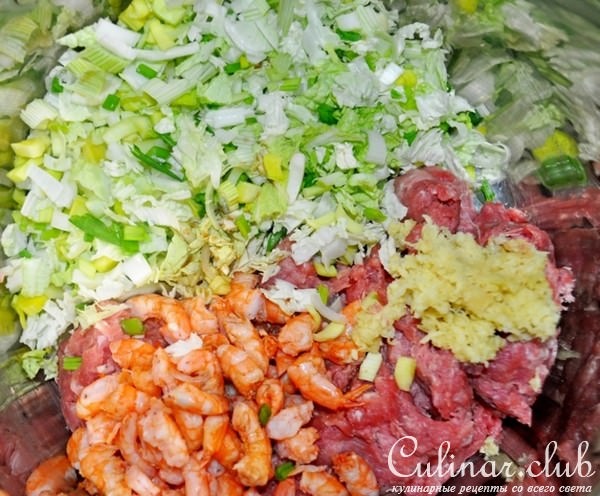 Дим самы с креветками и свининой.(ФМ Национальная праздничная кухня.Китай)