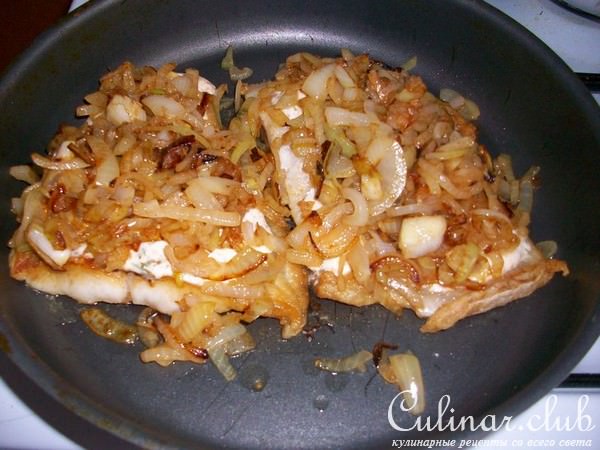Рыбка на бегу.