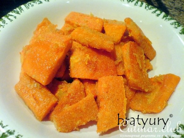 Тыква с йогуртом, или «…такое бесхитростное и удивительное по вкусу блюдо»