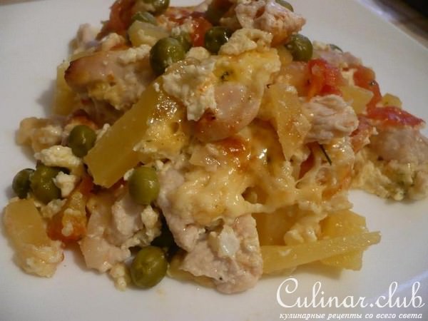 Запеканка с курочкой