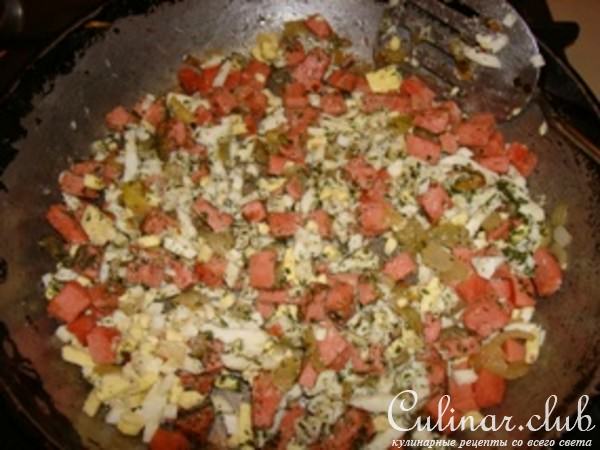 Рулет рисово-сырный