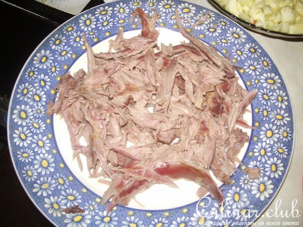 Кабачковые караблики на пару и в духовке с мясом от индюшачей шеи