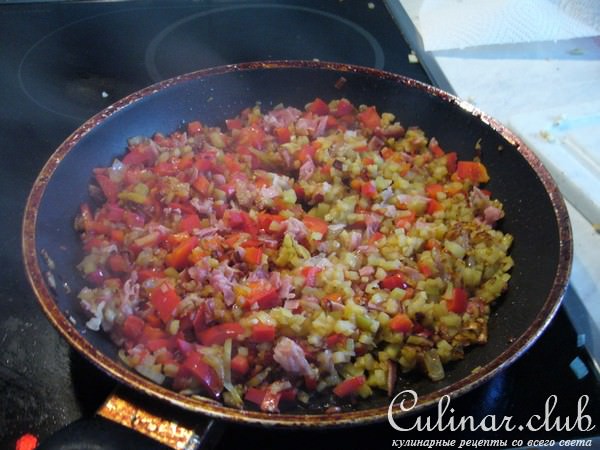 Печеная картошка и дипы к ней